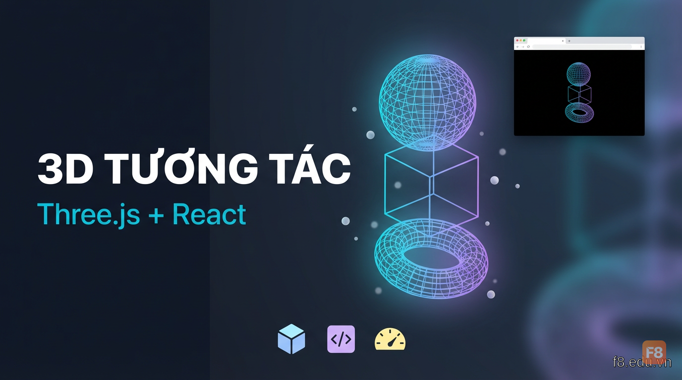 Minh họa 3D tương tác với Three.js