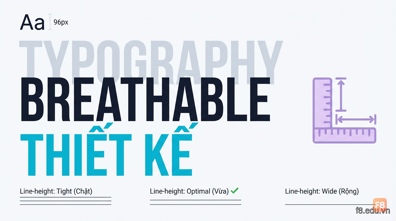 Minh họa xu hướng typography hiện đại