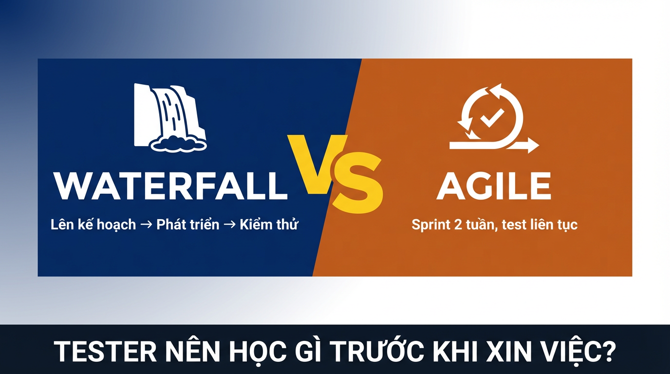 Agile vs Waterfall: Tester cần biết gì?