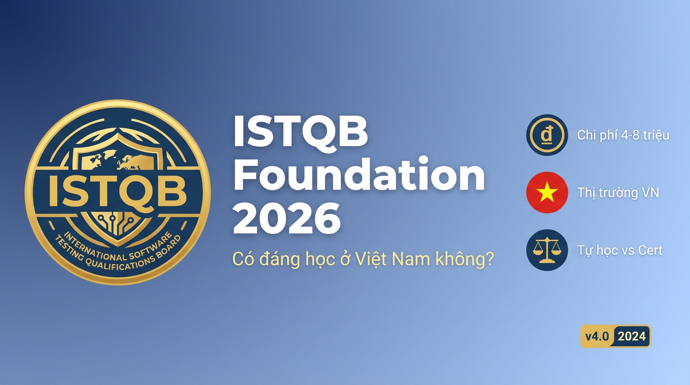 ISTQB Foundation 2026: Có đáng thi ở Việt Nam?