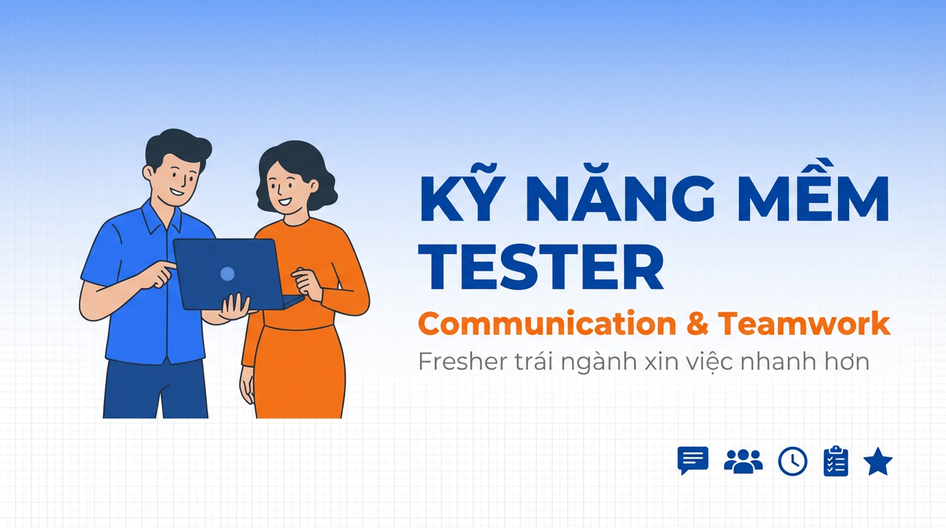 5 Kỹ Năng Mềm Tester Cần Có Để Xin Việc