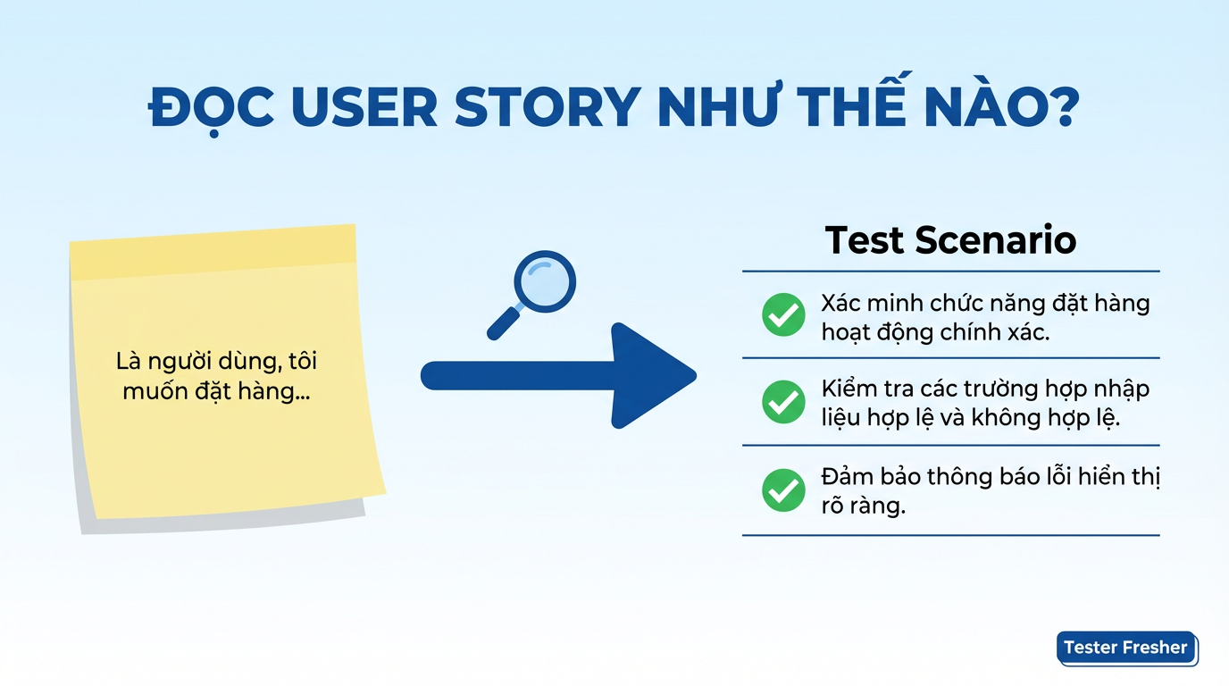 User Story & Requirement: Tester Fresher Đọc Sao?