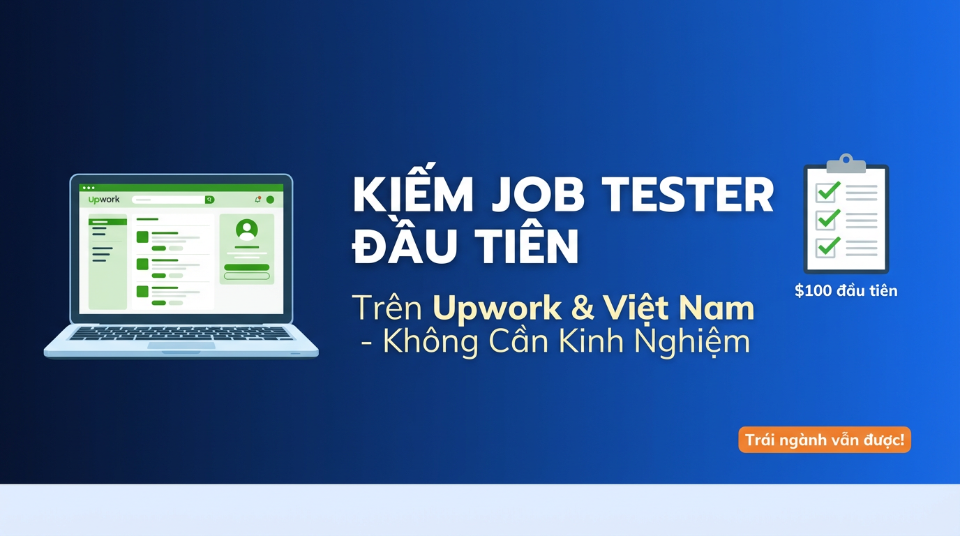 Freelance Tester: Kiếm Job Đầu Tiên Không Cần Kinh Nghiệm