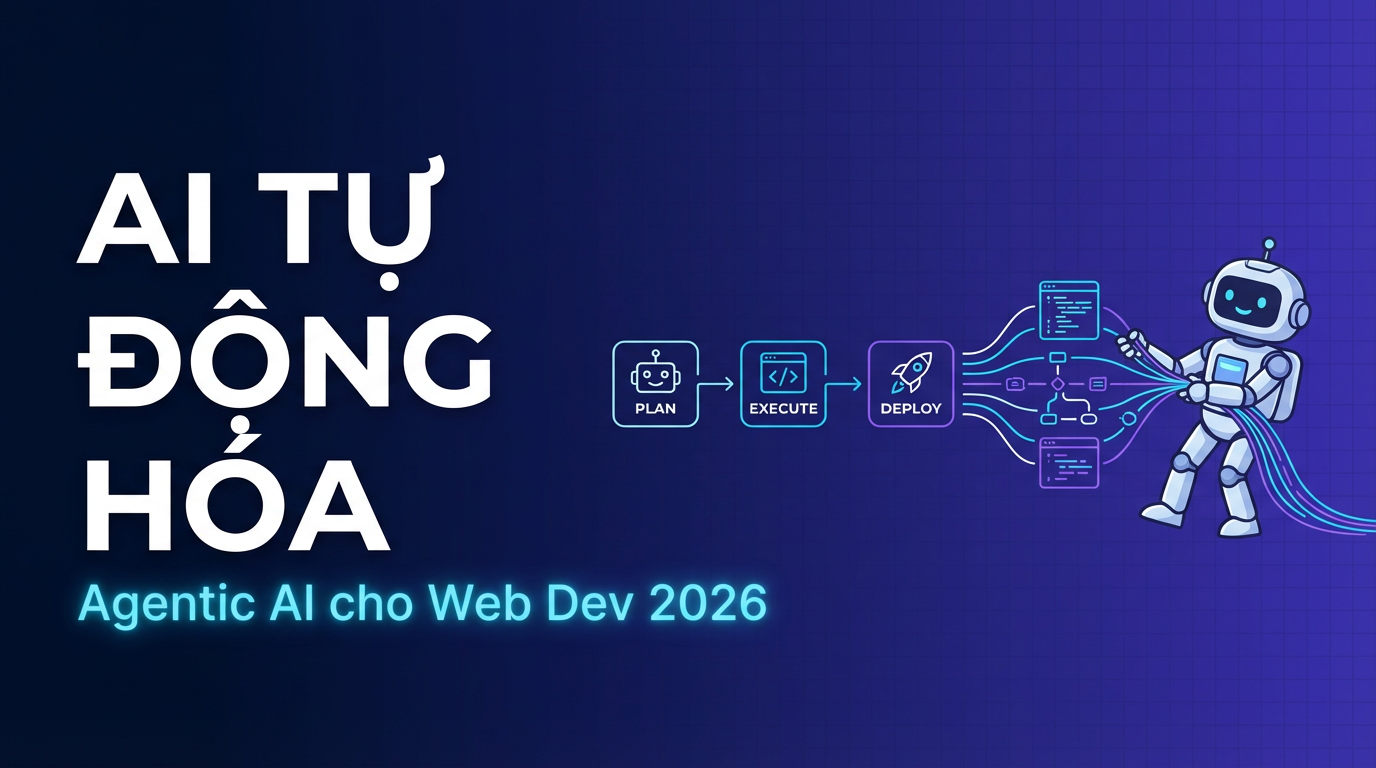 Agentic AI 2026: AI Tự Động Hóa Workflow Web Dev