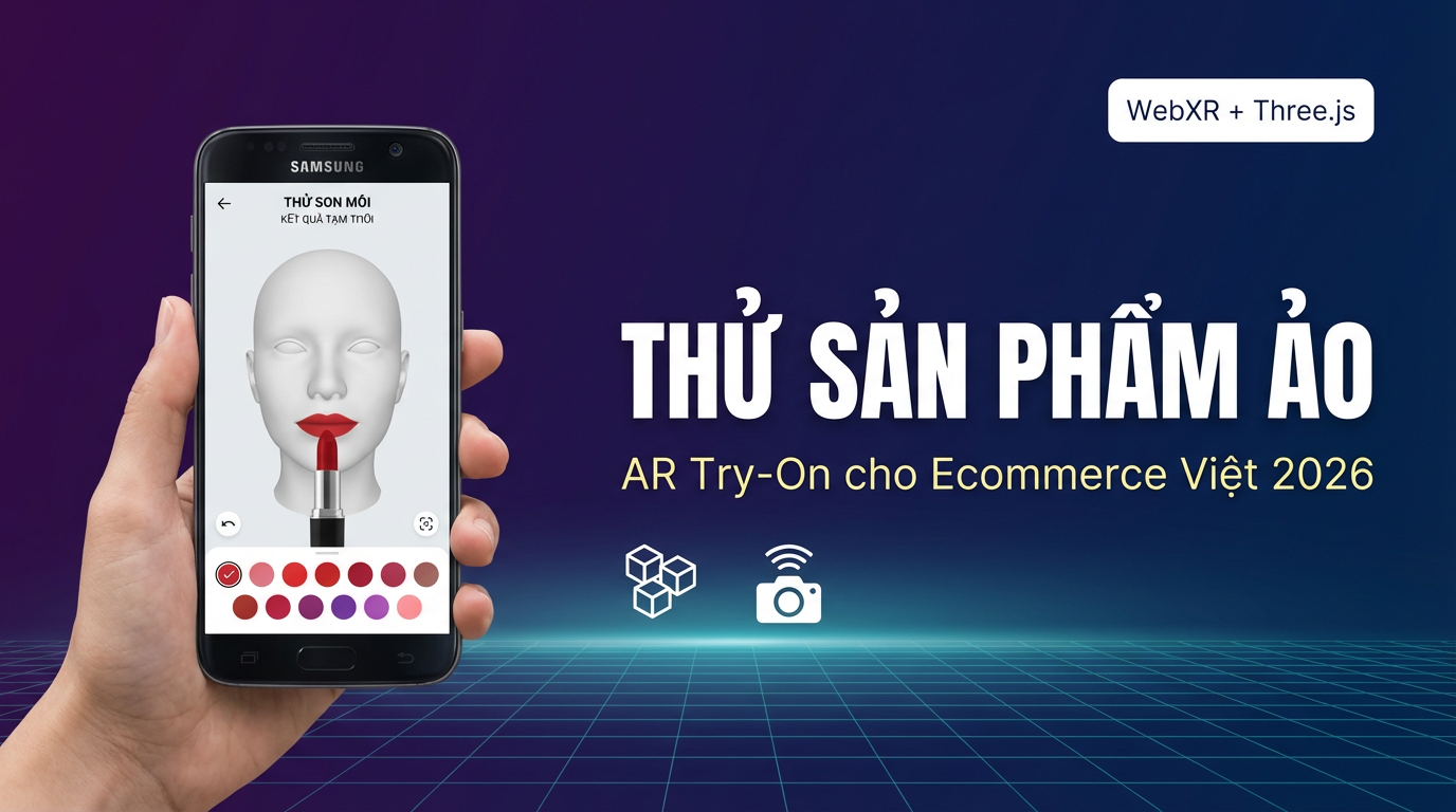 AR/VR Try-On Ảo: Dev Việt Làm Được Năm 2026