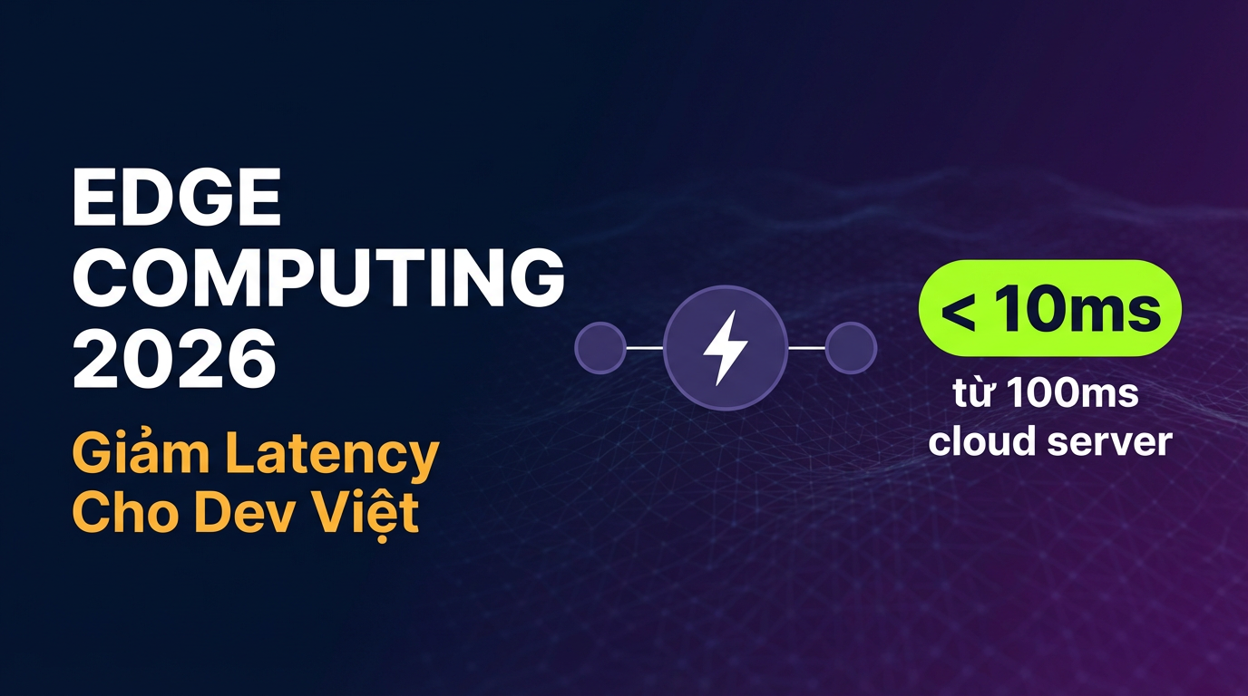 Edge Computing 2026: Giảm Latency Web App Thực Tế
