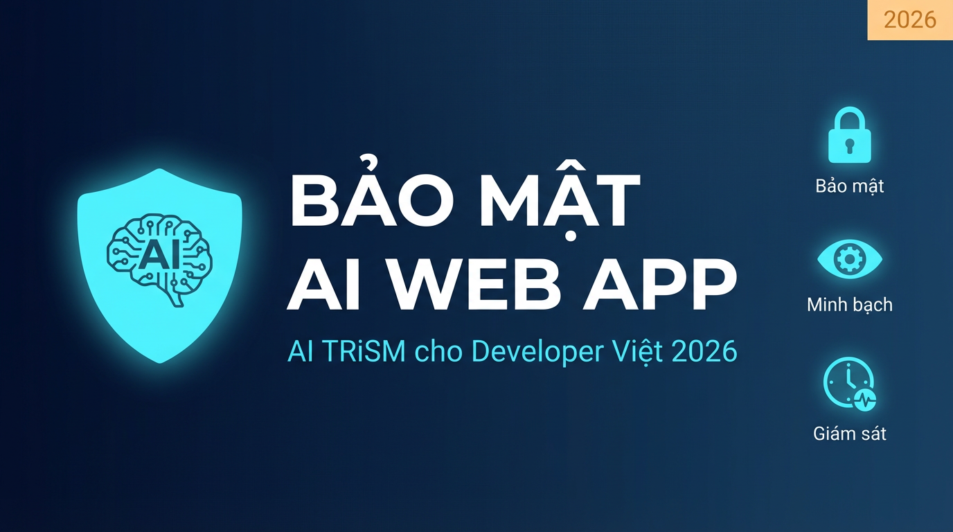 AI TRiSM 2026: Bảo Mật AI Web App Thực Chiến