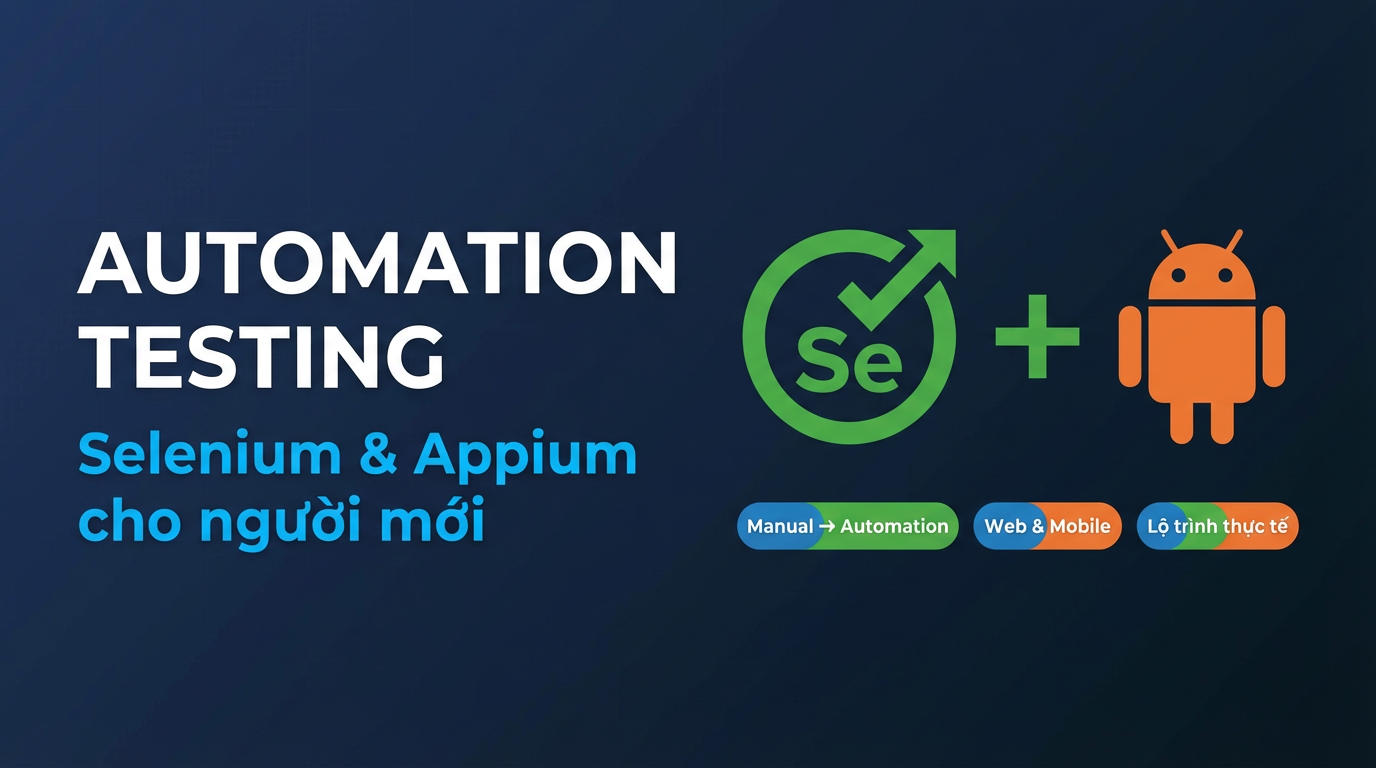 Automation Testing: Selenium & Appium Cho Người Mới