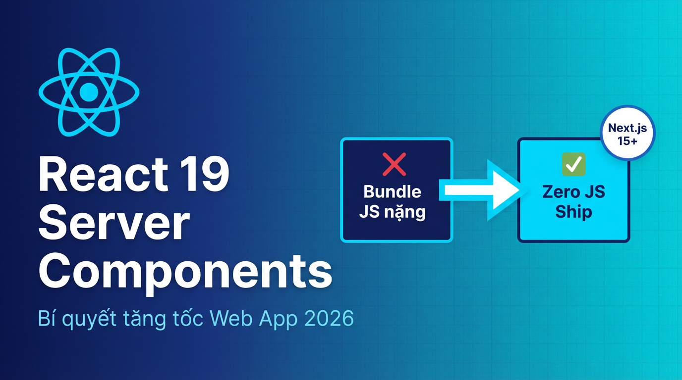 React 19 Server Components: Tăng Tốc Web 2026