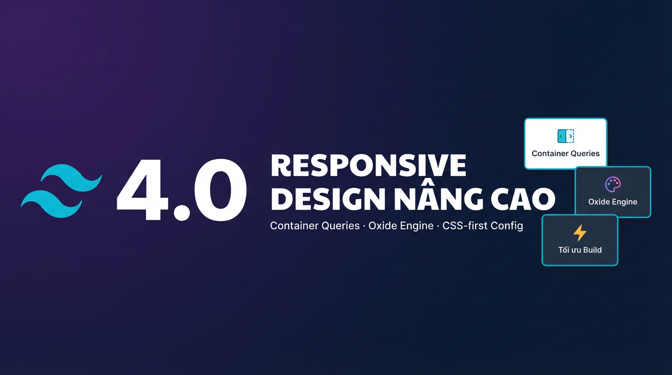 Tailwind CSS 4.0: Responsive nâng cao cho dev Việt