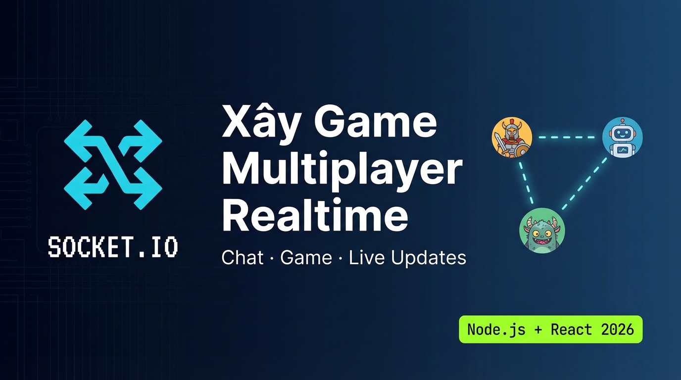 Socket.io Realtime Game: Guide cho Dev Việt 2026