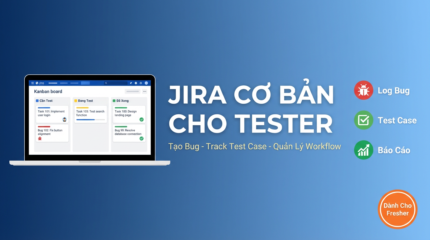 Jira Cho Tester: Log Bug & Track Test Case