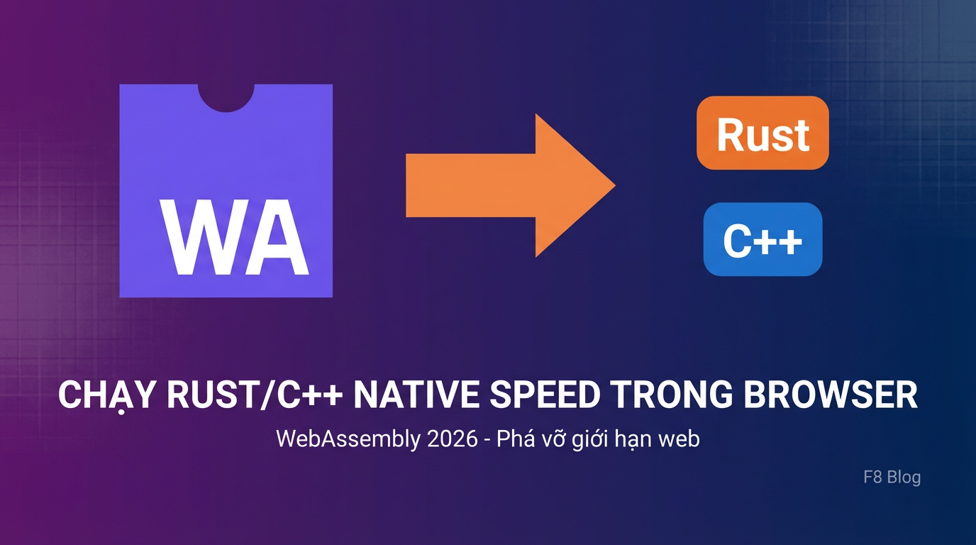 WebAssembly 2026: Rust/C++ chạy native trong browser