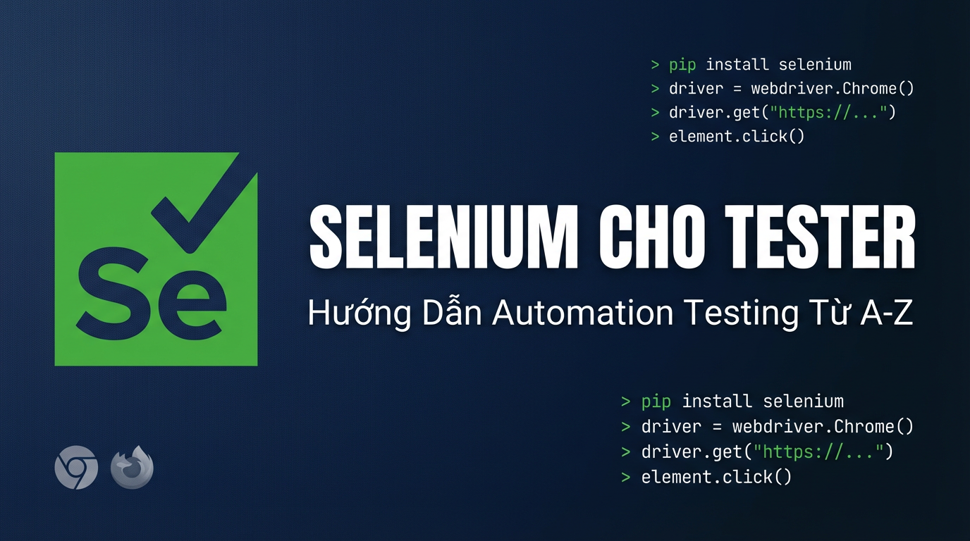 Selenium Automation Testing: Hướng dẫn A-Z cho Tester mới