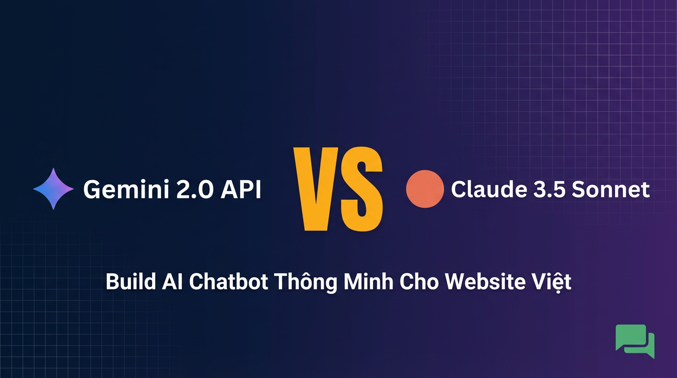 Gemini 2.0 vs Claude 3.5: Build Chatbot Việt