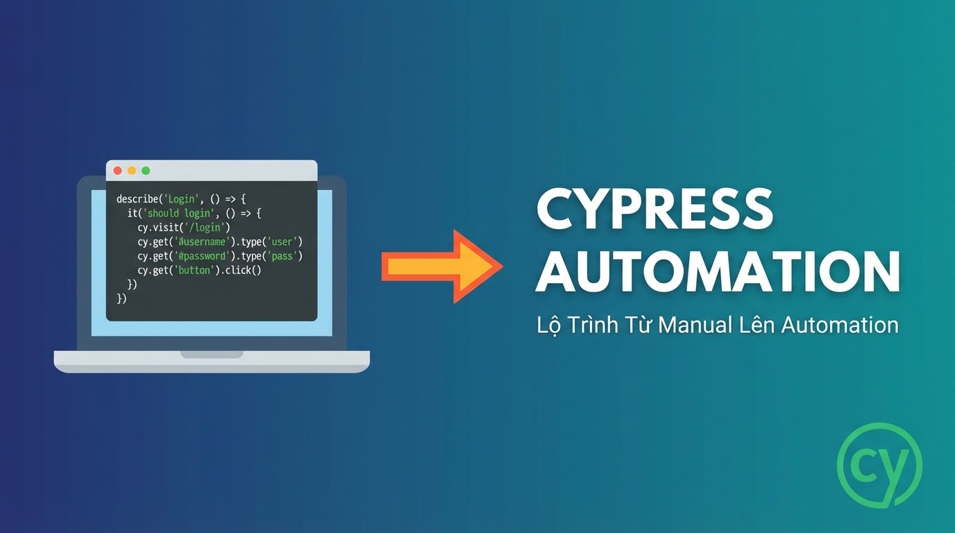Cypress Automation: Manual Tester Bắt Đầu Từ Đâu?