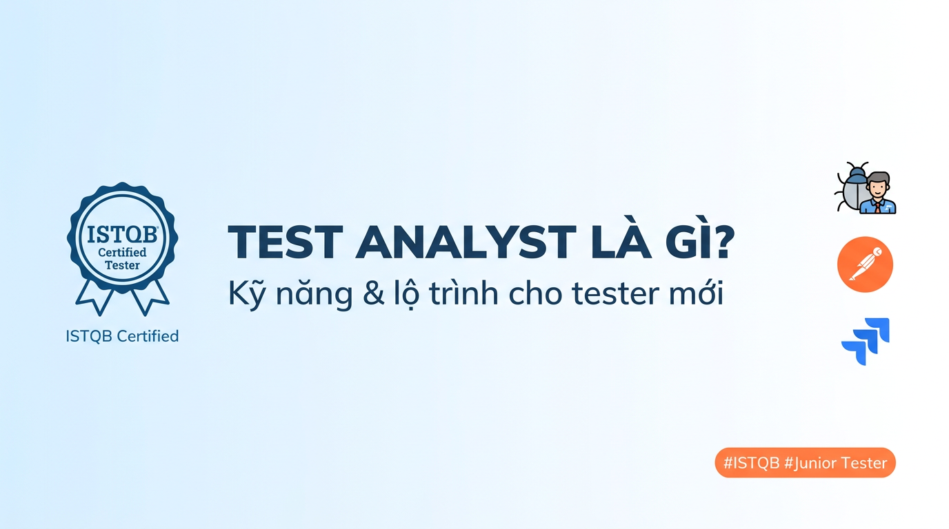 Test Analyst ISTQB: Vai trò & kỹ năng tester junior cần biết