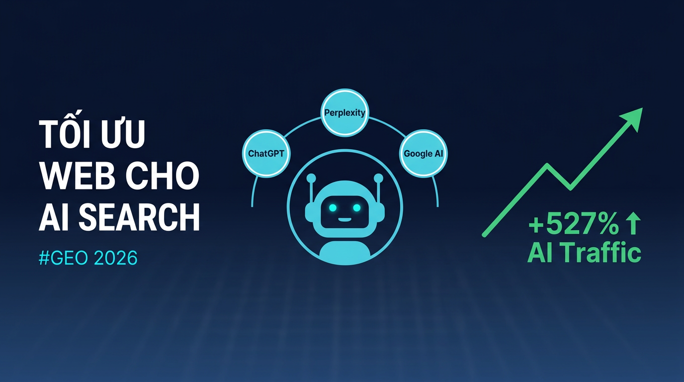 GEO 2026: Tối ưu website cho ChatGPT & AI Search
