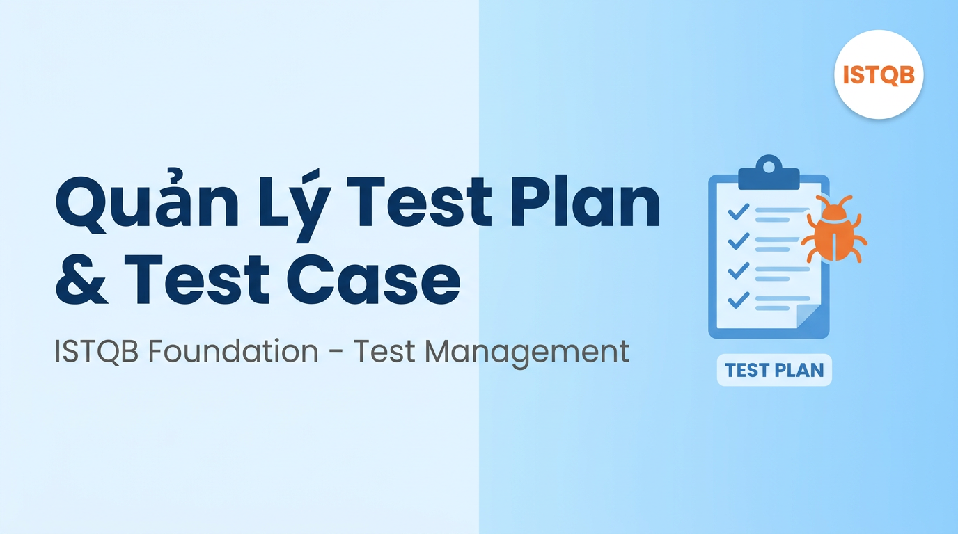 Test Management ISTQB: Test Plan & Test Case Cơ Bản