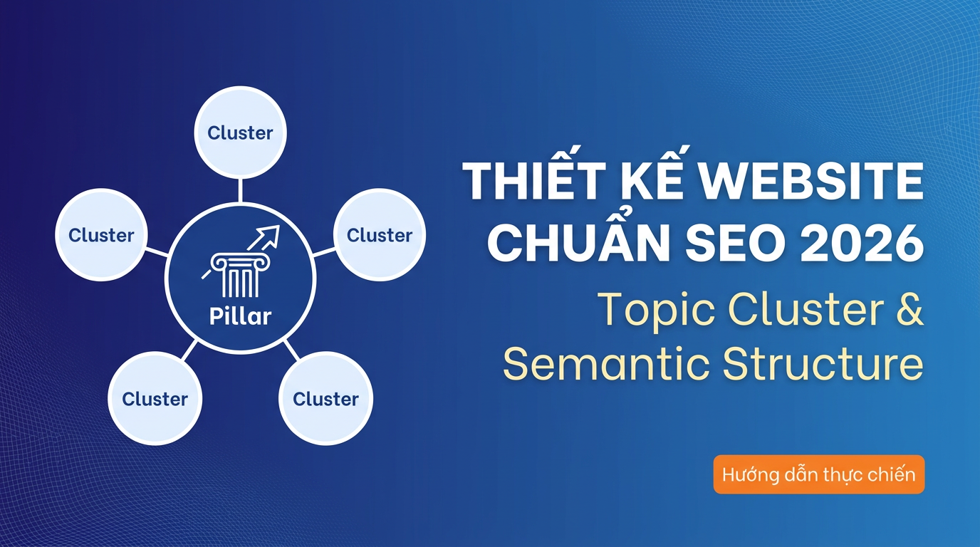 SEO 2026: Topic Cluster & Semantic Structure cho Dev