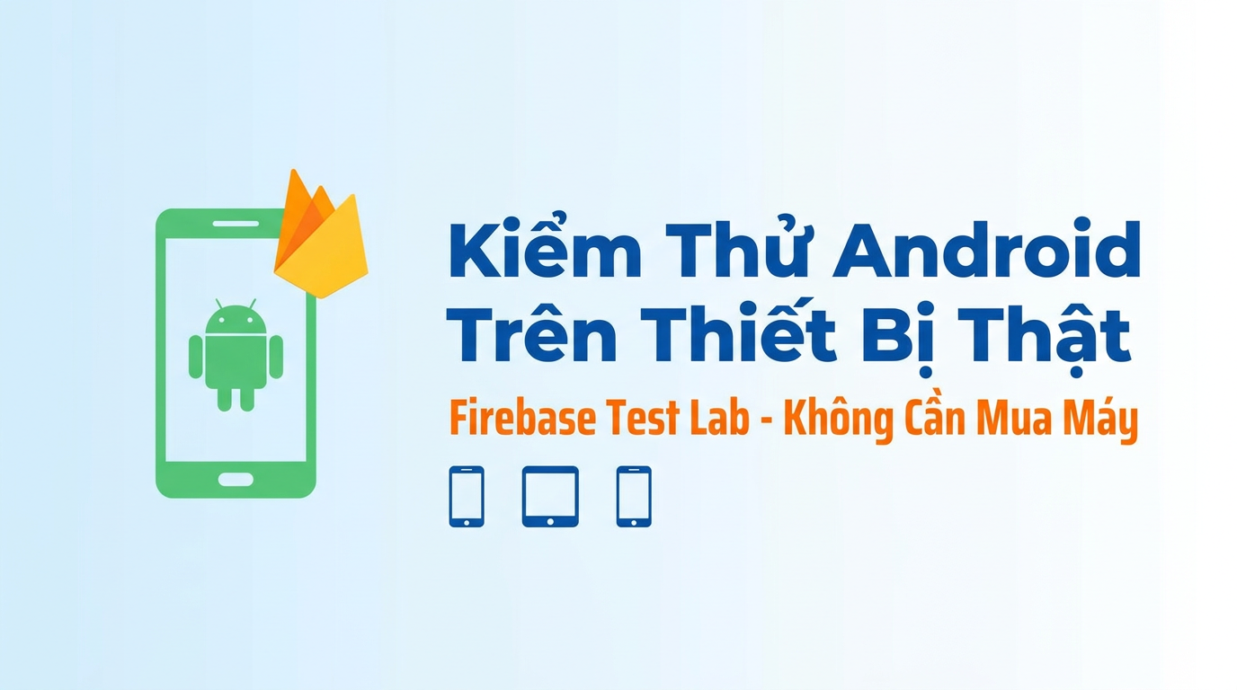 Firebase Test Lab: Test Android Không Cần Thiết Bị Thật