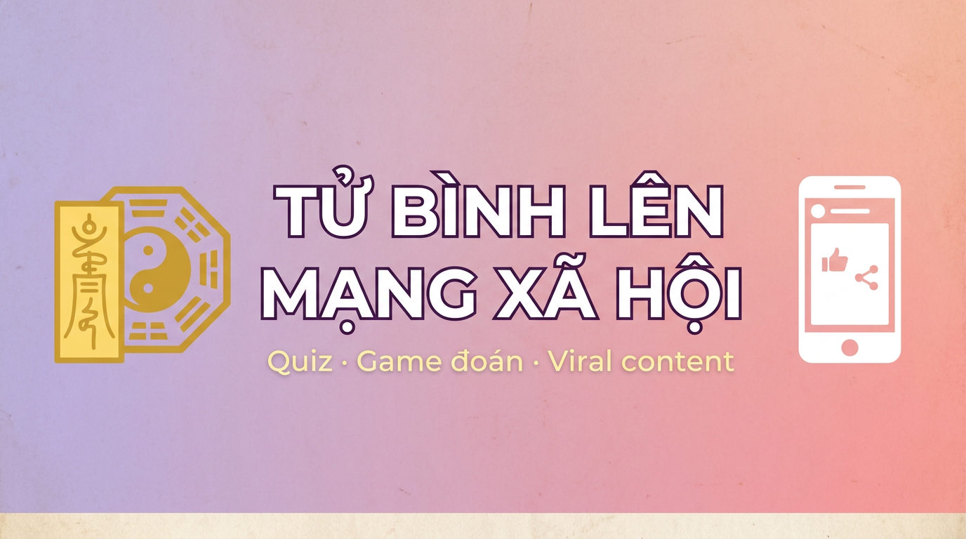 Tử Bình + Social Media: Cách Bắt Trend Không Ai Ngờ