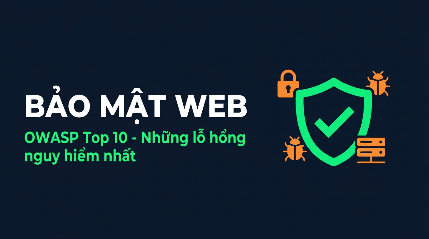 OWASP Top 10: Bảo mật web từ A đến Z cho dev
