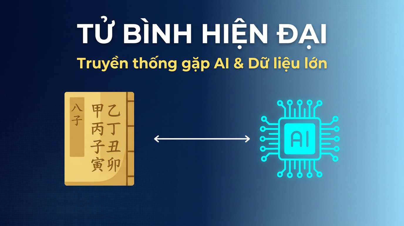 Tử Bình hiện đại: Truyền thống vs AI hỗ trợ