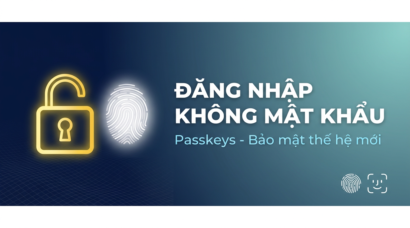 Passkeys: Đăng nhập không mật khẩu cho web app