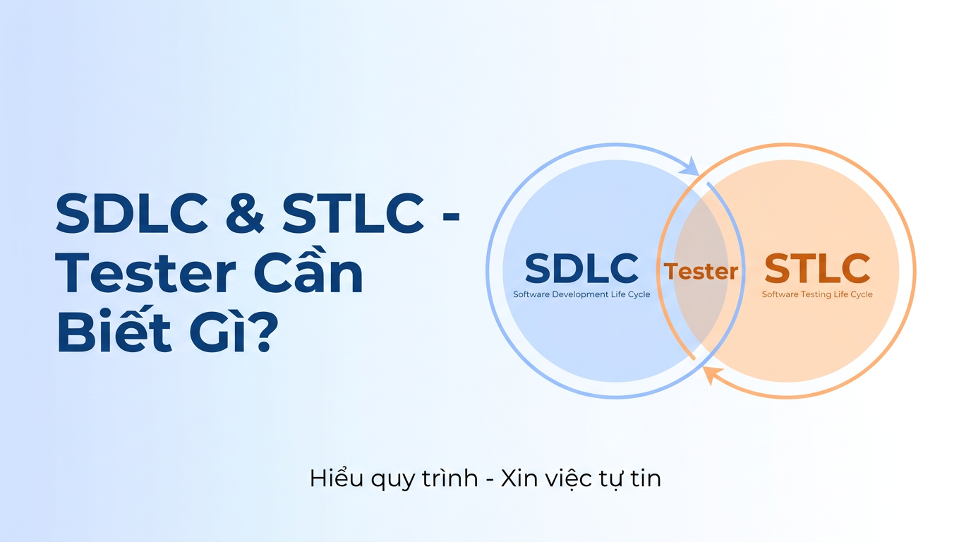 SDLC và STLC: Tester mới cần biết gì?