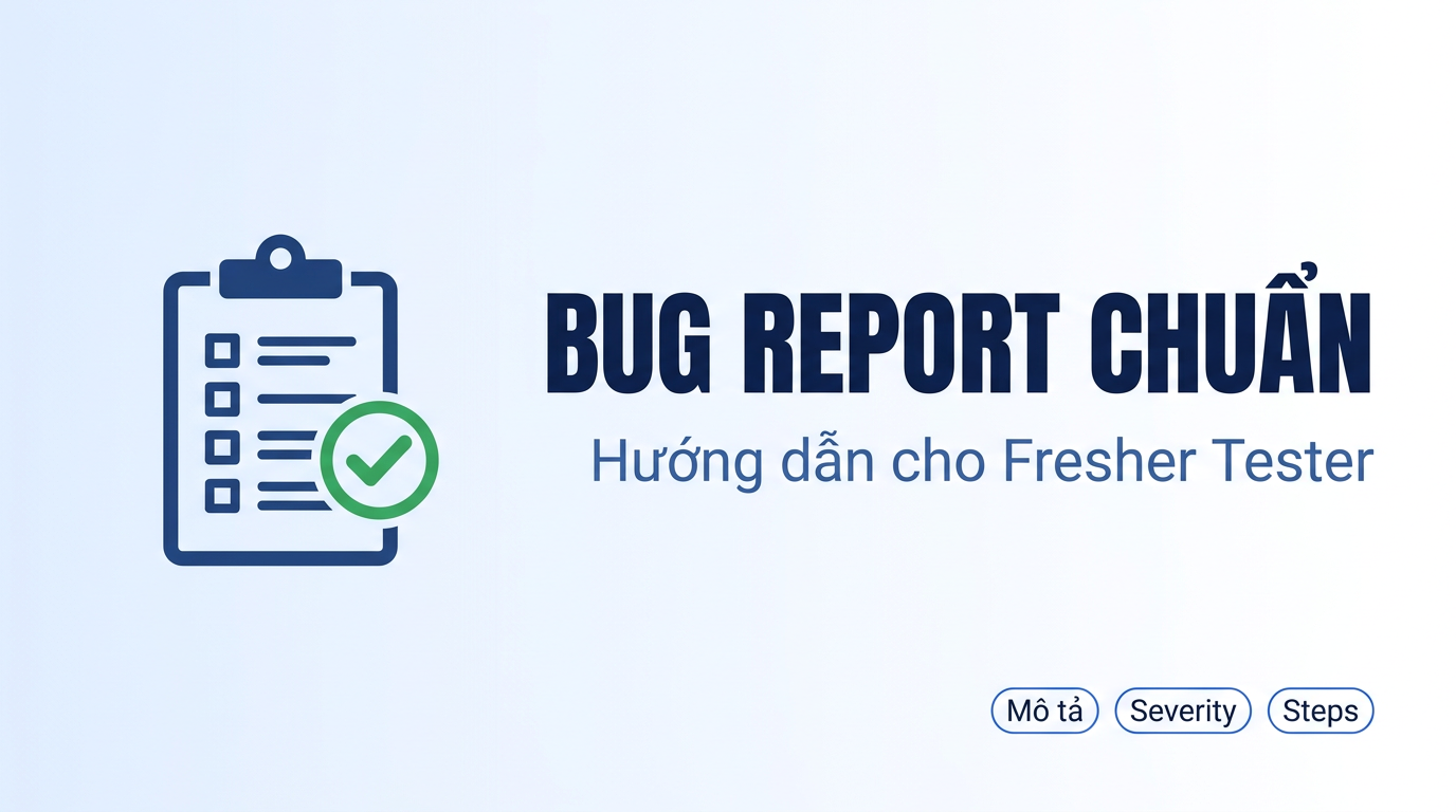 Bug Report Chuẩn Cho Fresher: Viết Sao Để Dev Hiểu?