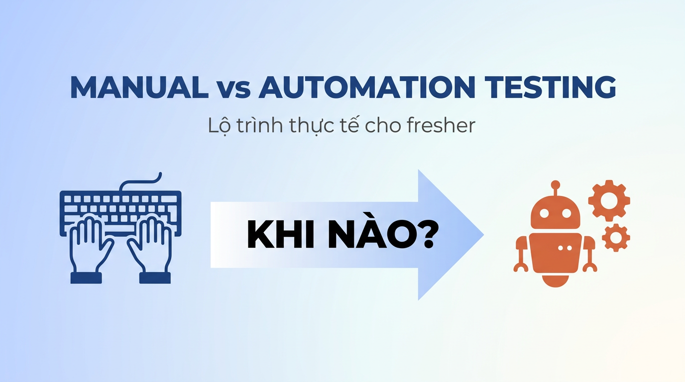 Fresher tester nên học automation khi nào?