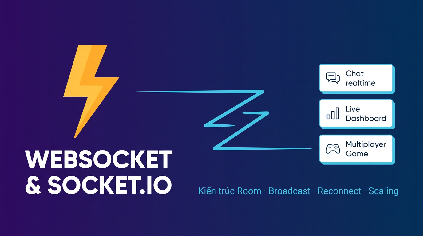 WebSocket vs Socket.io: Khi nào dùng cái nào?