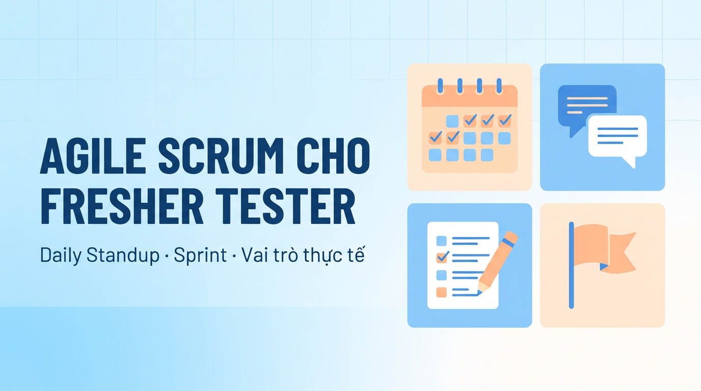 Agile Scrum cho fresher tester: Làm gì trong từng buổi họp?