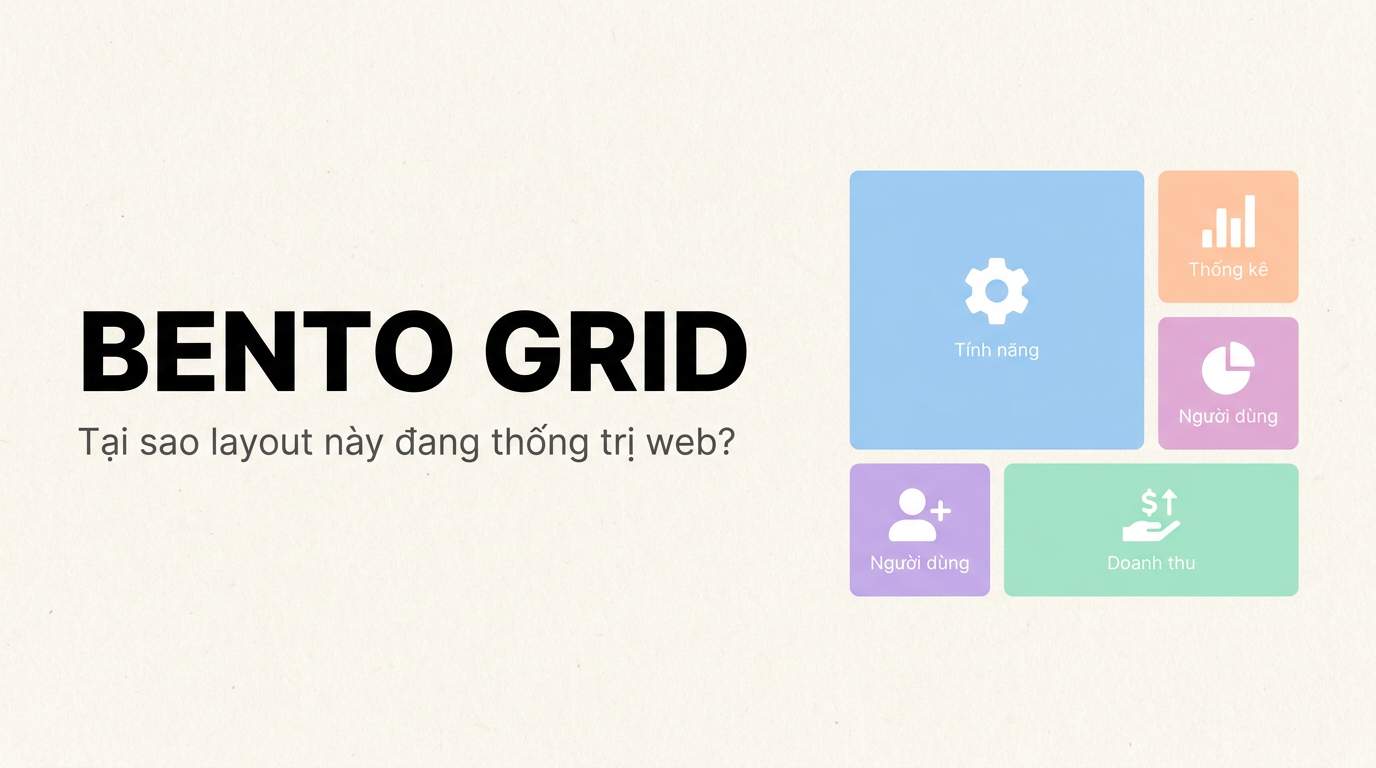 Bento Grid: Tại sao layout này đang thống trị web?