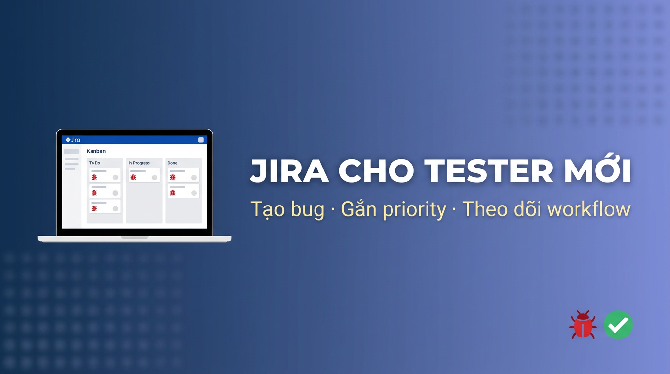 Jira cho tester mới: Tạo bug & theo dõi workflow