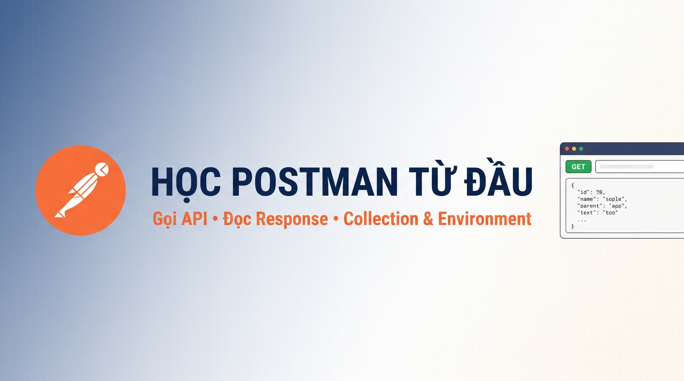 Học Postman từ đầu: Test API không cần biết code