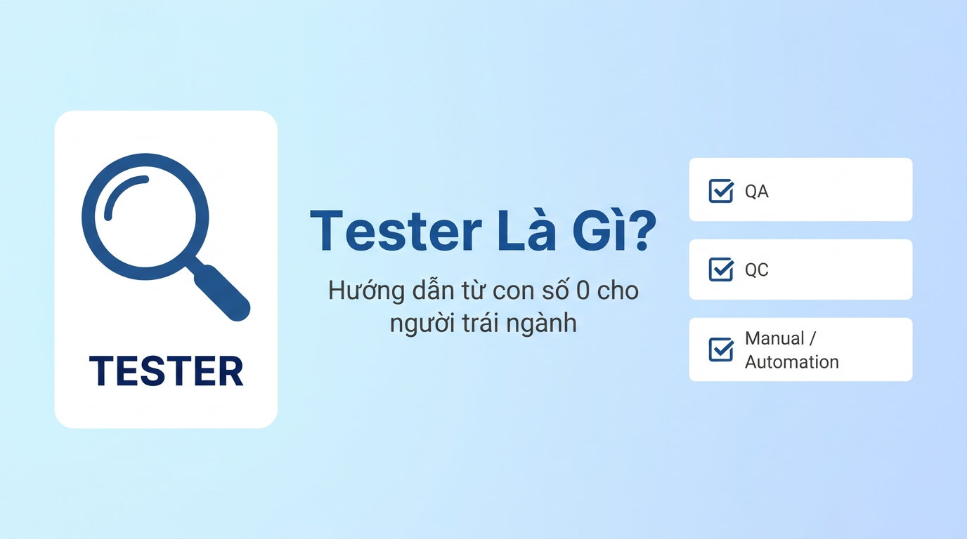 Tester là gì? Giải thích từ A-Z cho người trái ngành