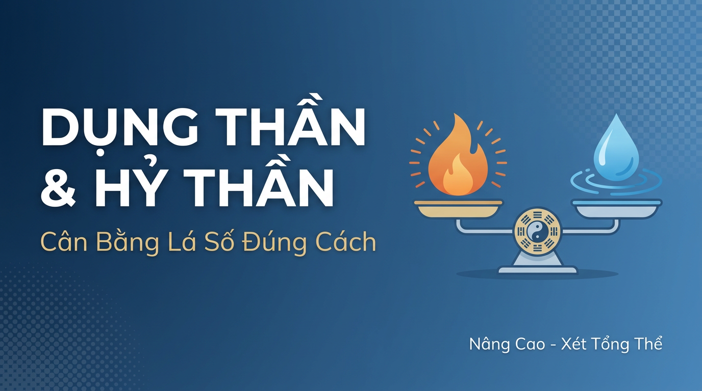 Dụng Thần & Hỷ Thần: Cân bằng lá số đúng cách