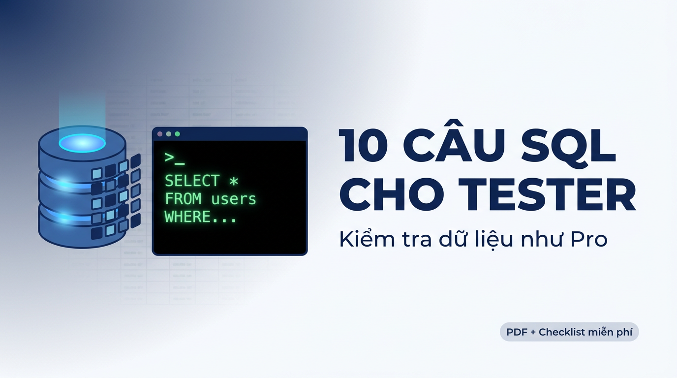 10 câu SQL tester cần biết để kiểm tra dữ liệu
