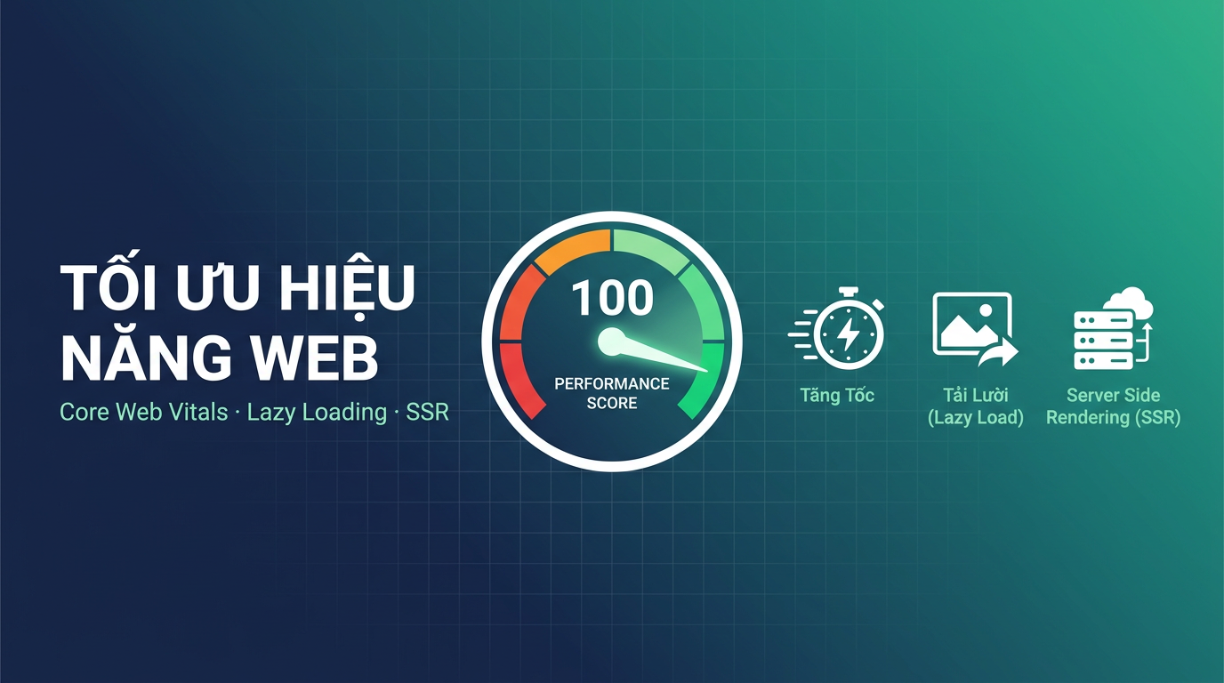 Core Web Vitals, Lazy Loading & SSR: Tối ưu web đúng chỗ