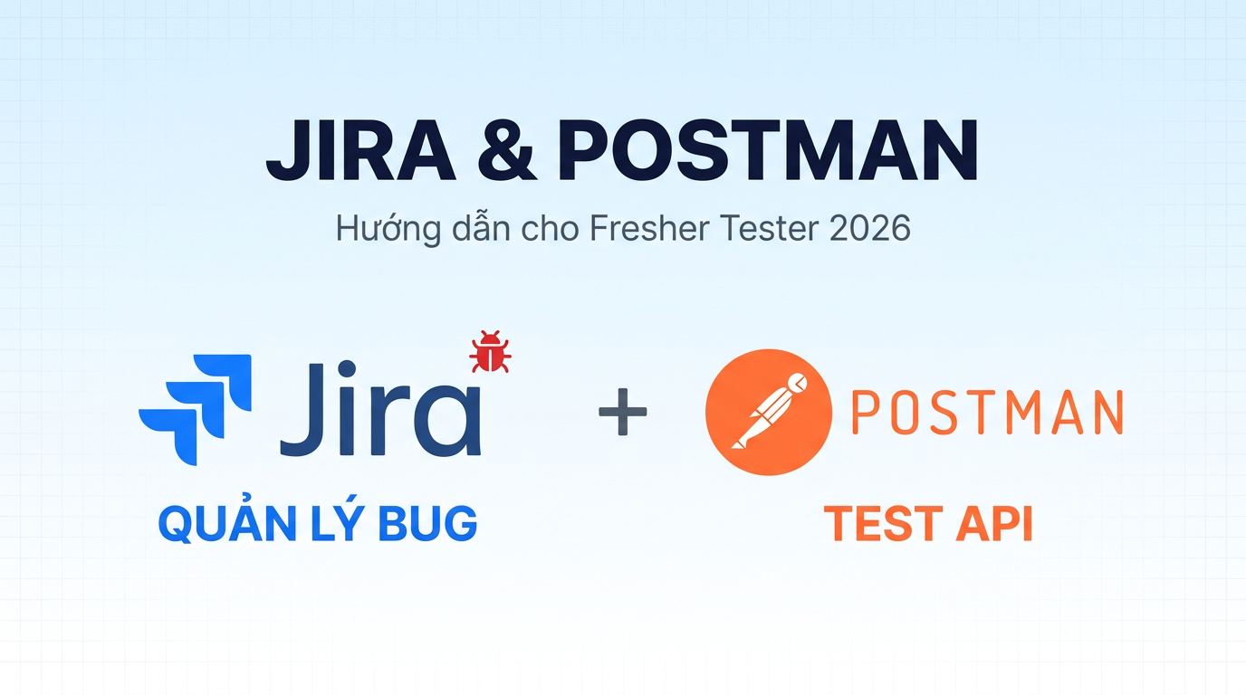 Jira & Postman cho Fresher: Hướng dẫn từng bước 2026