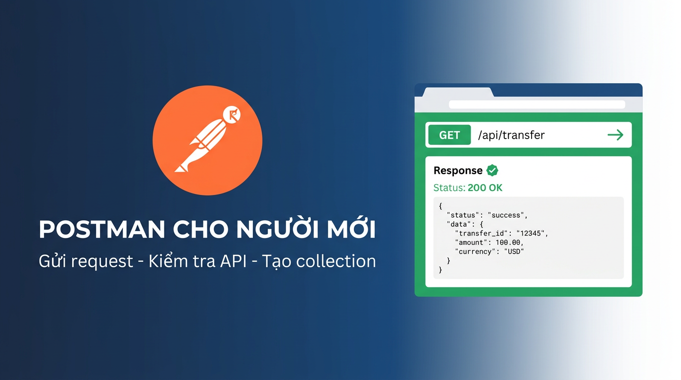 Học Postman từ đầu: Gửi API & kiểm tra response