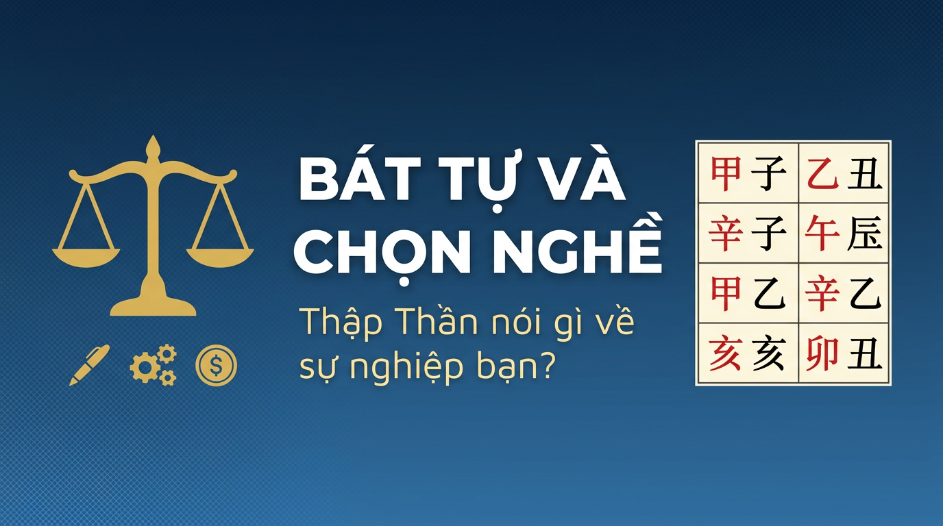 Bát Tự giúp bạn chọn nghề phù hợp thế nào?