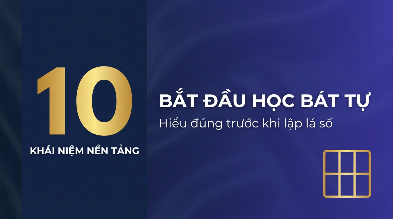 10 khái niệm Bát Tự nền tảng cho người mới bắt đầu