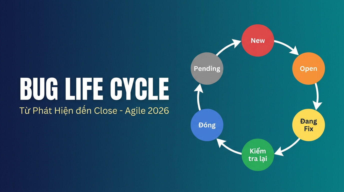 Bug Life Cycle: Từ phát hiện đến close cho Fresher