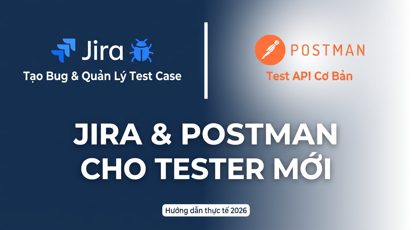 Jira & Postman cho Tester Fresher: Bug, Test API cơ bản
