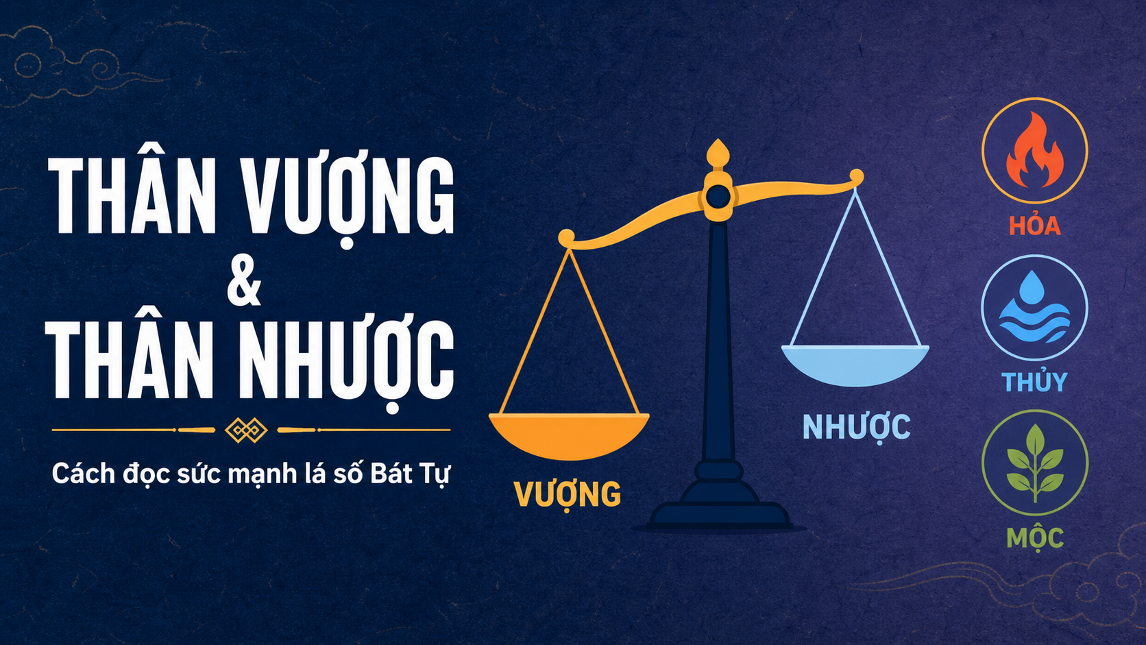 Thân Vượng, Thân Nhược & Cách Cục Bát Tự là gì?