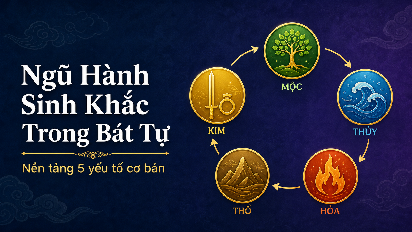 Ngũ Hành Sinh Khắc Trong Bát Tự: 5 Yếu Tố Cơ Bản