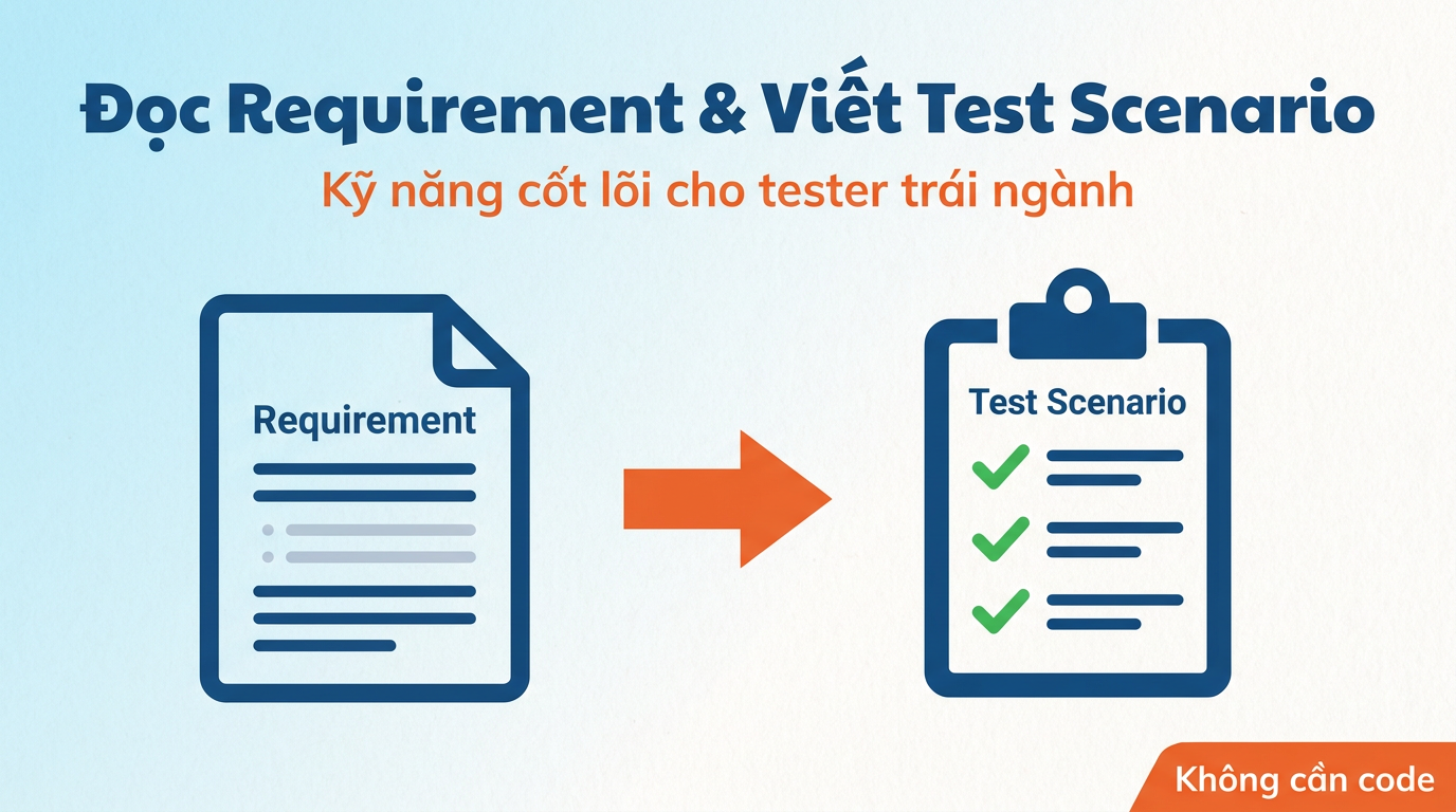Đọc requirement & viết test scenario cho tester mới